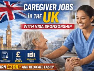 Caregiver Jobs in the UK with Visa Sponsorship