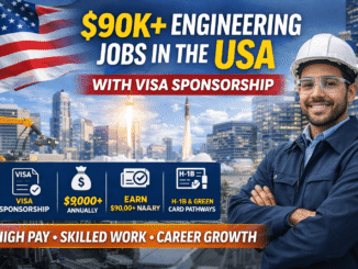 Engineering Jobs in the USA with Visa Sponsorship