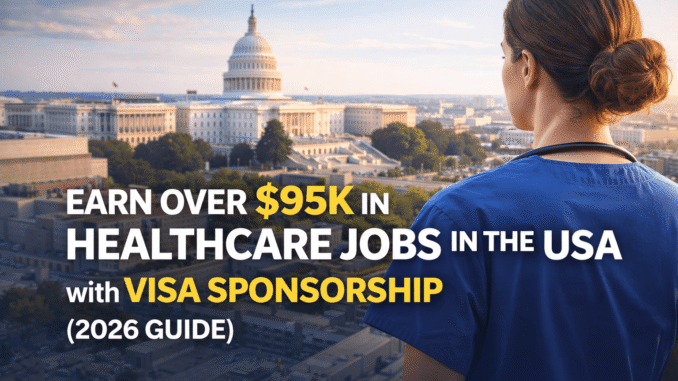 Healthcare Jobs in the USA with Visa Sponsorship