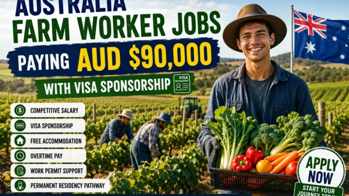 Australia Farm Worker Jobs